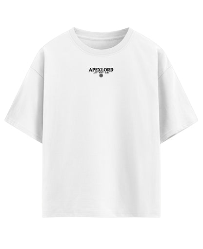 White Oversized T-shirt Front Design