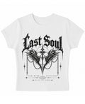 White Baby Tee Front Design