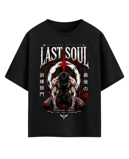 Black Oversized T-shirt Front Design