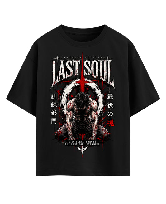 Black Oversized T-shirt Front Design