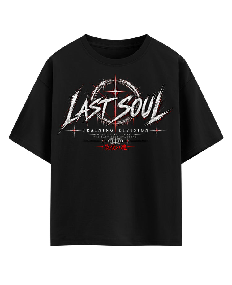 Black Oversized T-shirt Front Design