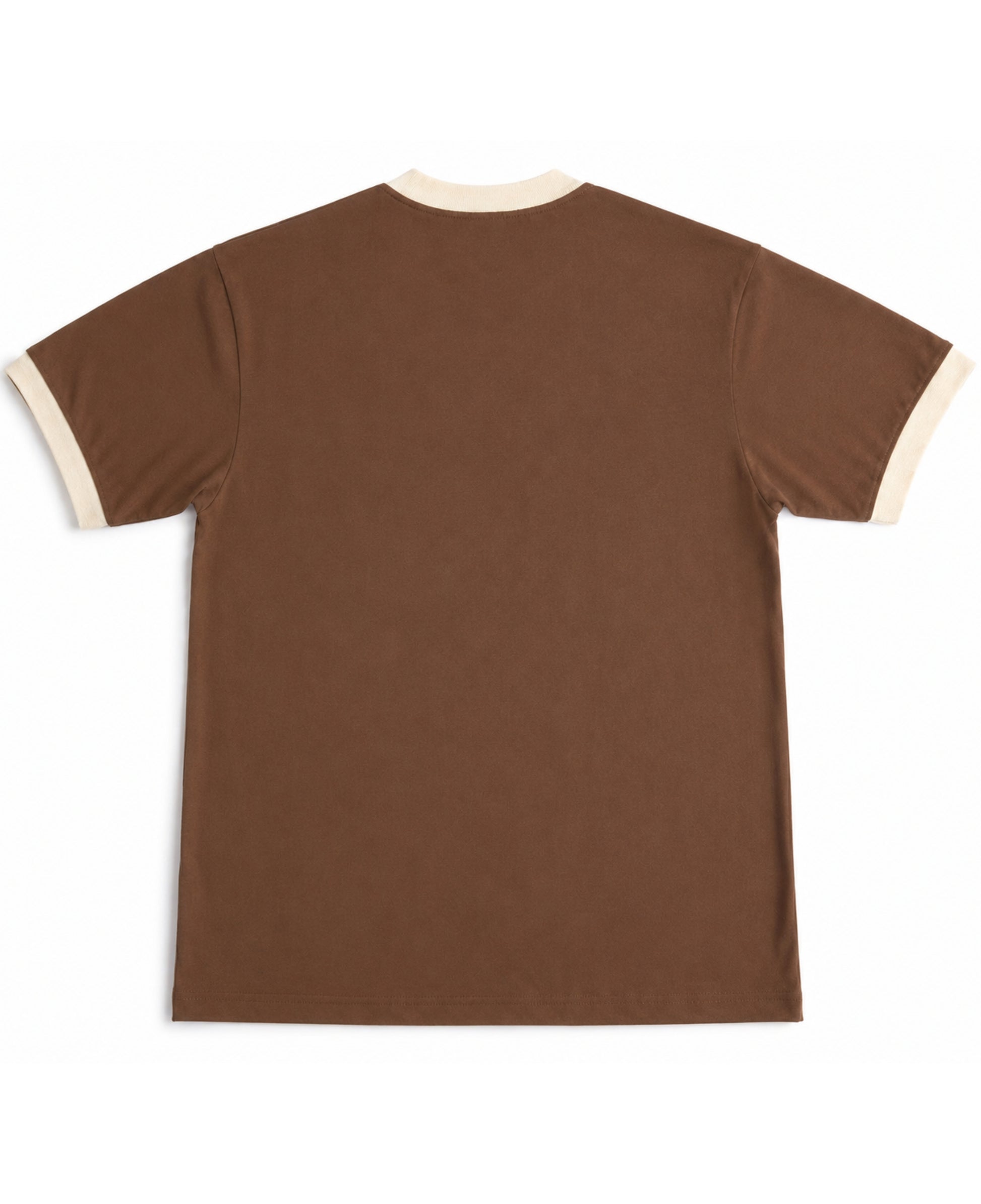 Mousse & Cream Ringer tee Back Design