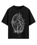 Black Oversized T-shirt Front Design