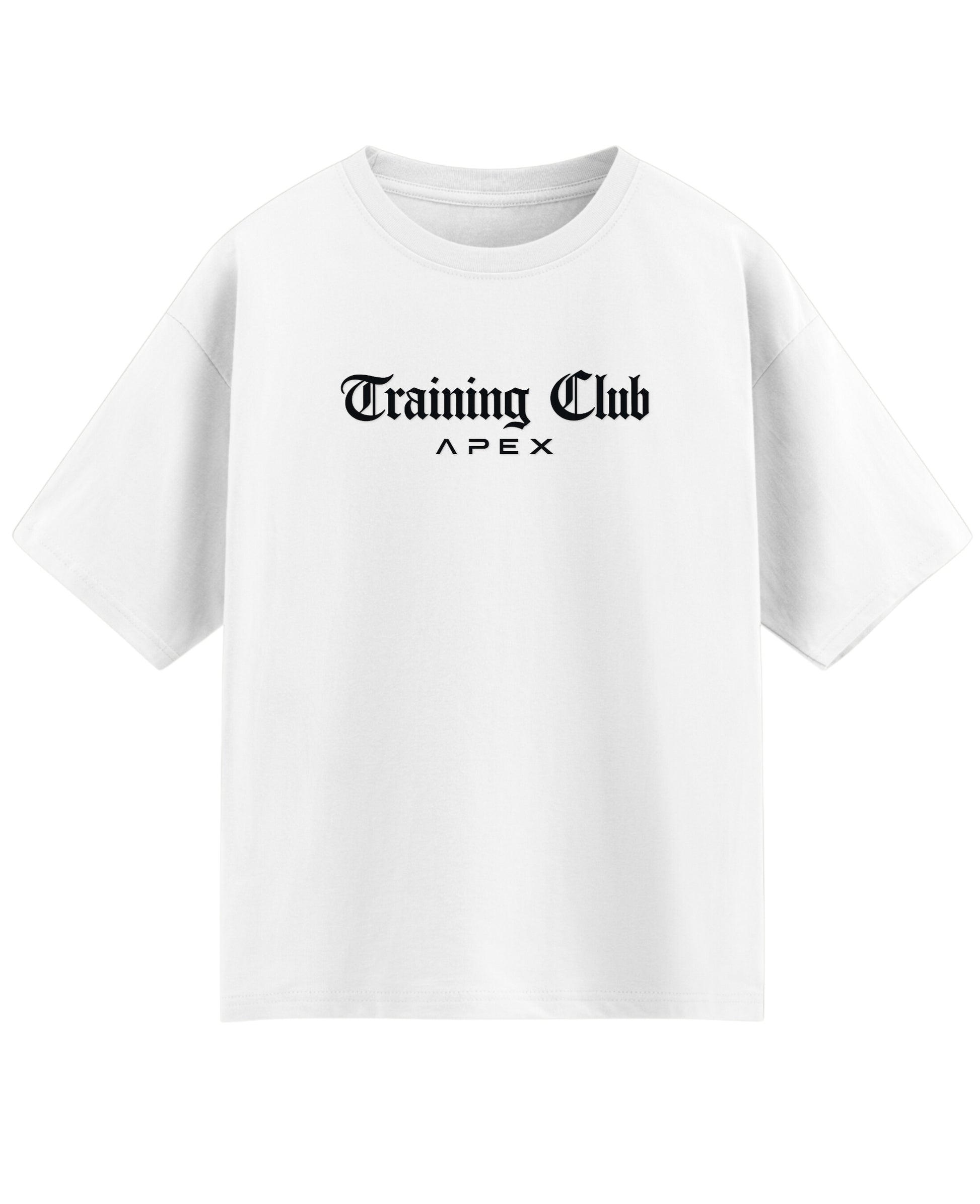 White Oversized T-shirt Front Design