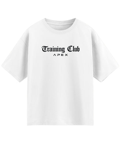 White Oversized T-shirt Front Design