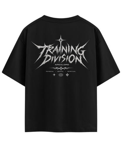 Black Oversized T-shirt Back Design