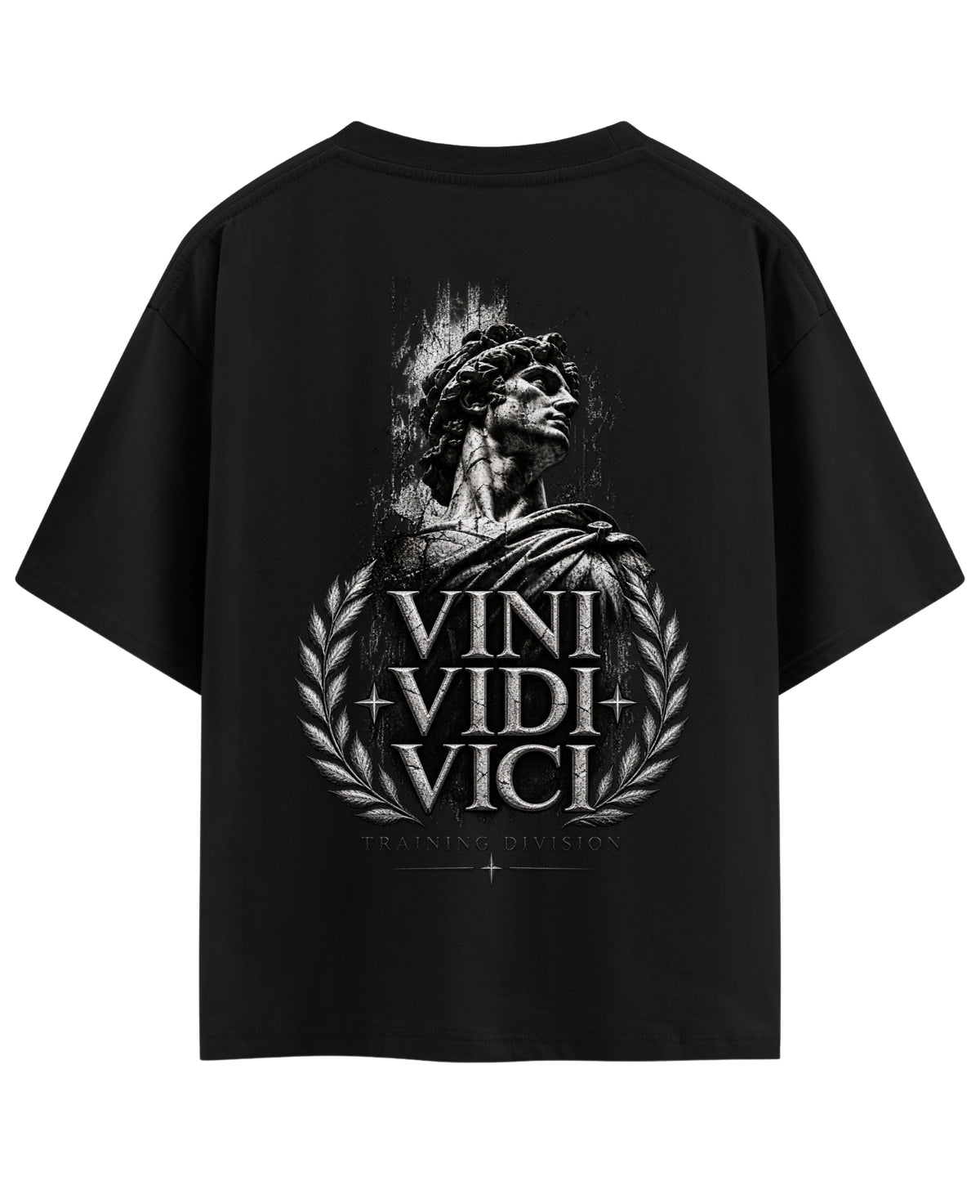 Black Oversized T-shirt Back Design