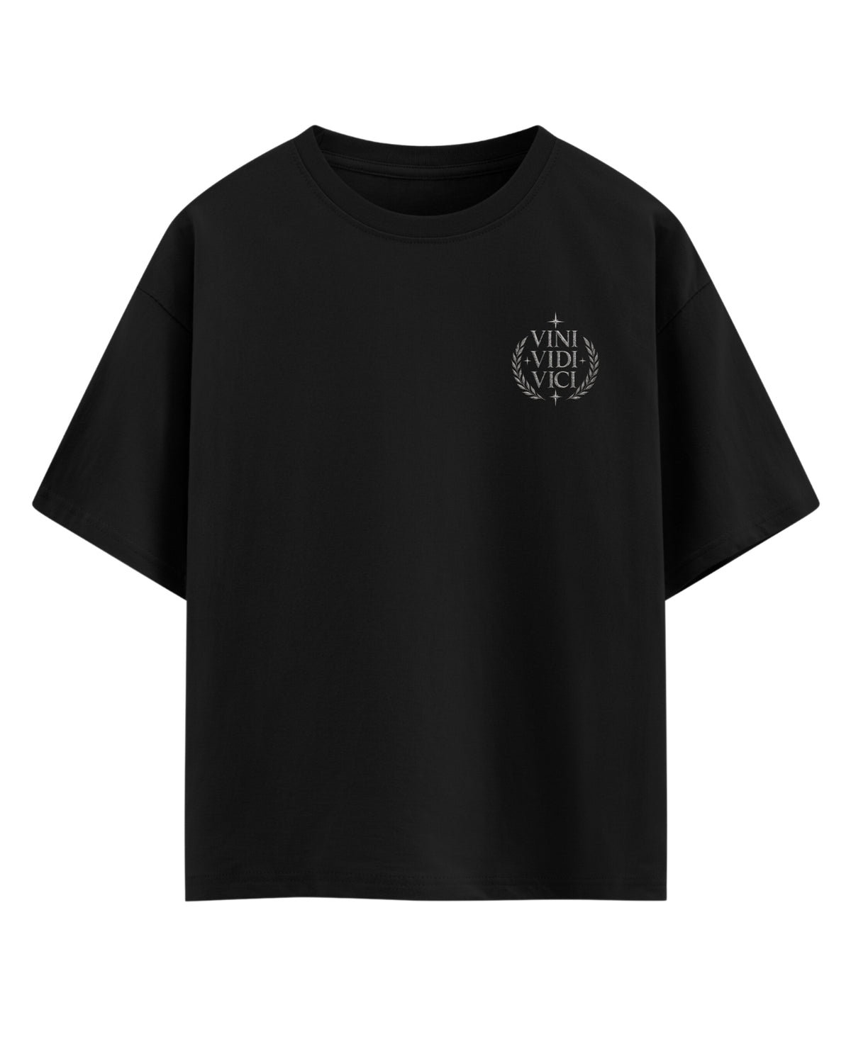 Black Oversized T-shirt Front Design
