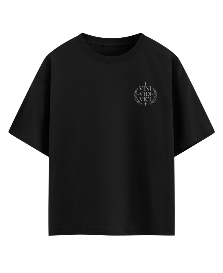 Black Oversized T-shirt Front Design