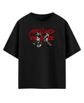 Black Oversized T-shirt Front Design