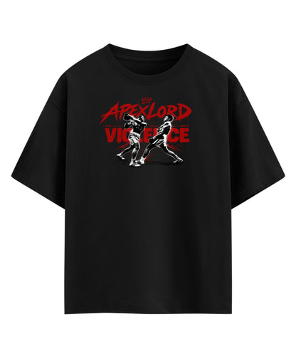 Black Oversized T-shirt Front Design