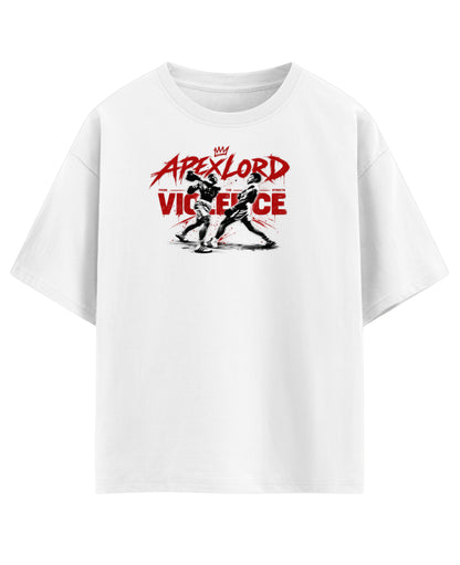 White Oversized T-shirt Front Design