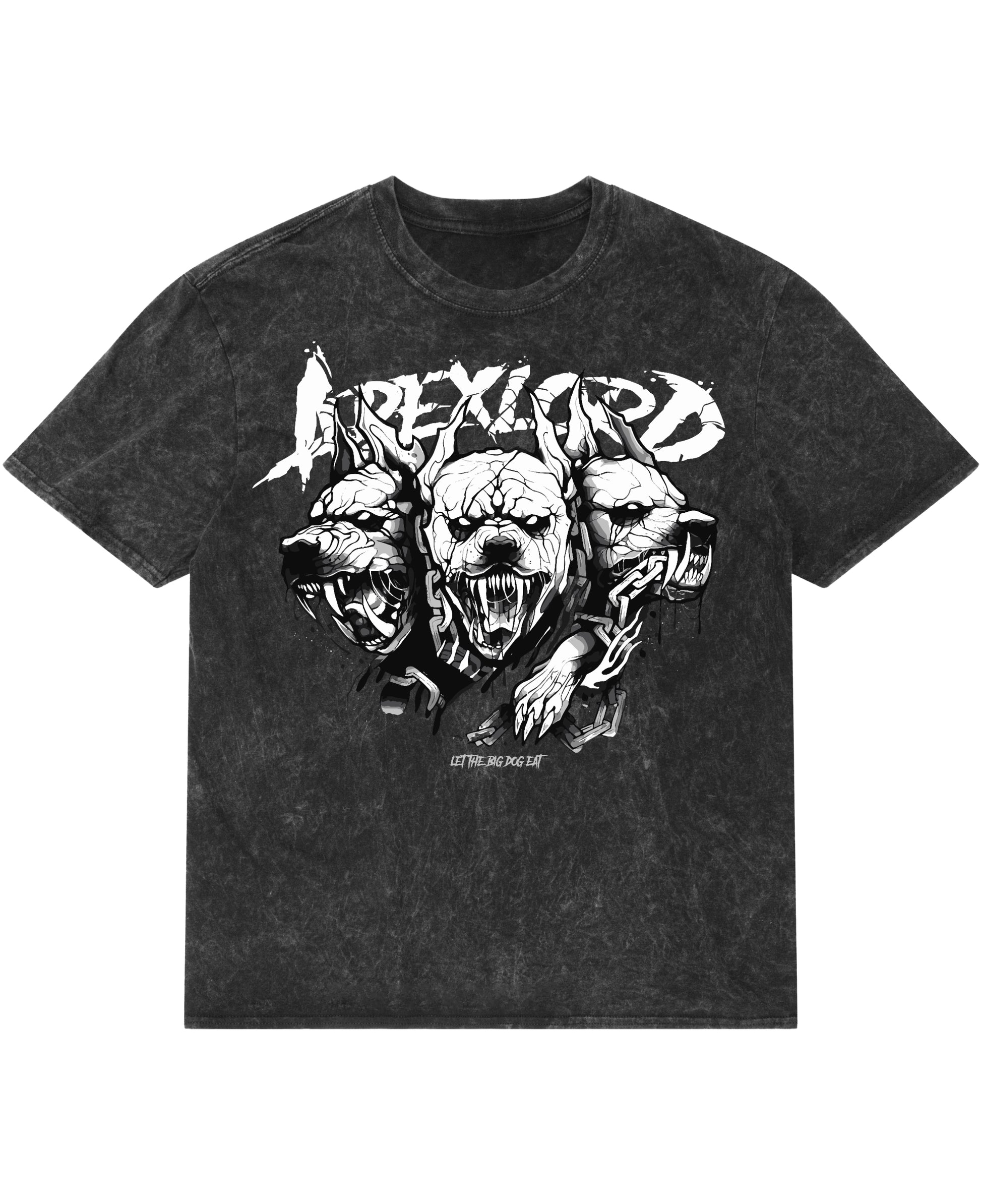 Acidwash Oversized T-shirt Front Design