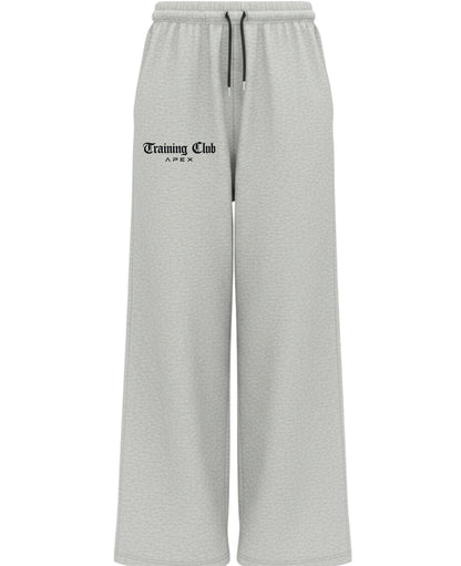 Grey Cotton Joggers Front Design
