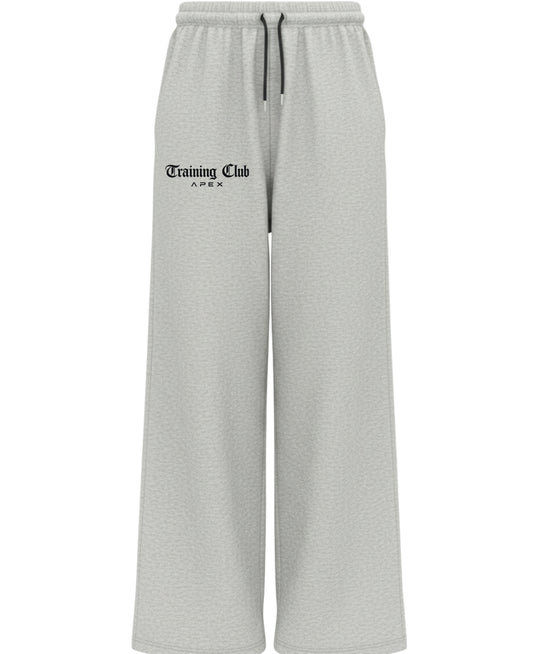 Grey Cotton Joggers Front Design