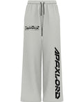 Grey Cotton Joggers Front Design