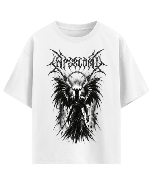 White Oversized T-shirt Front Design