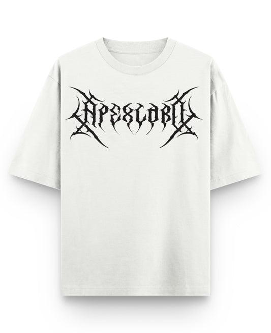 Off White Oversized T-shirt Front Design