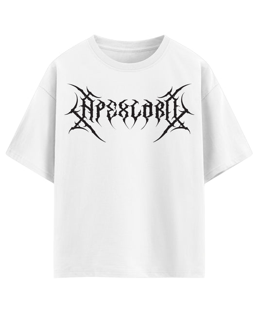 White Oversized T-shirt Front Design
